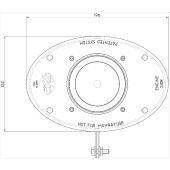 Boitier admission carbone ovale OTA pour BMW 3
