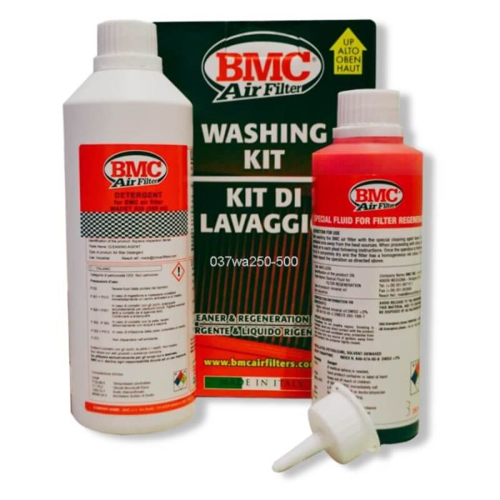 Kit entretien filtre à air BMC (détergent+bouteille huile)