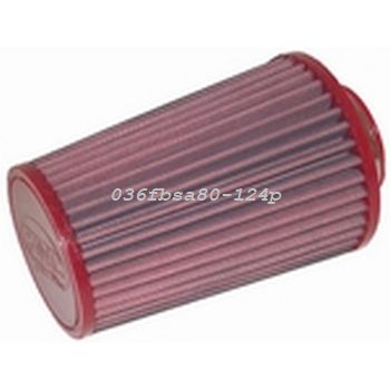Filtre conique univ. BMC Single Air Top polyur. diam 80 mm