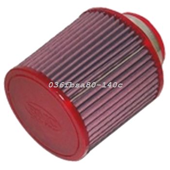 Filtre conique univ. BMC Single Air Top carbone diam 80 mm
