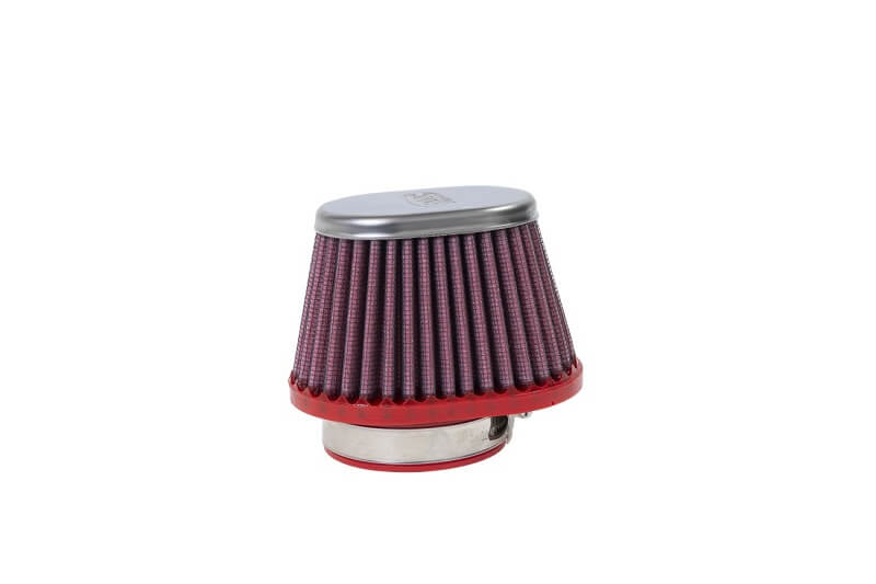 Conisch luchtfilter carburator motor BMC chroom recht 50 mm