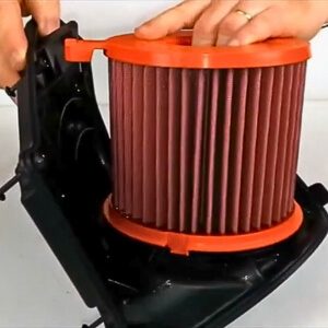 Hoe vervang ik mijn originele luchtfilter?